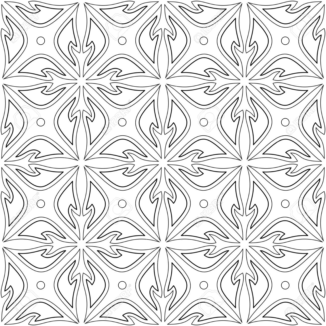 Detail Batik Geometris Simple Nomer 33