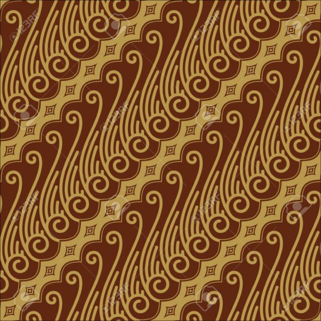 Detail Batik Geometris Simple Nomer 34