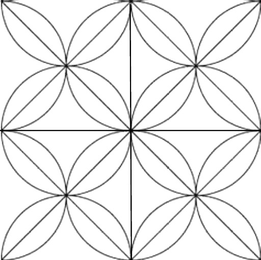 Detail Batik Geometris Simple Nomer 6