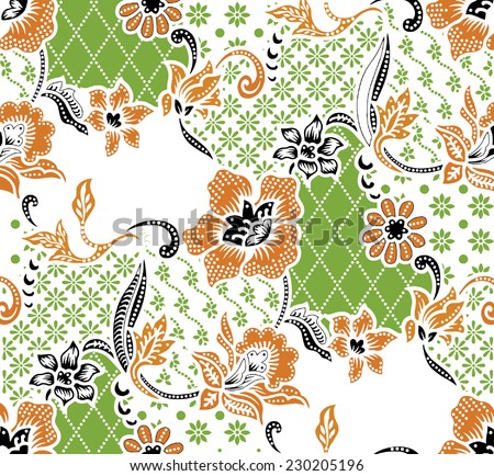 Detail Batik Hijau Vector Nomer 48