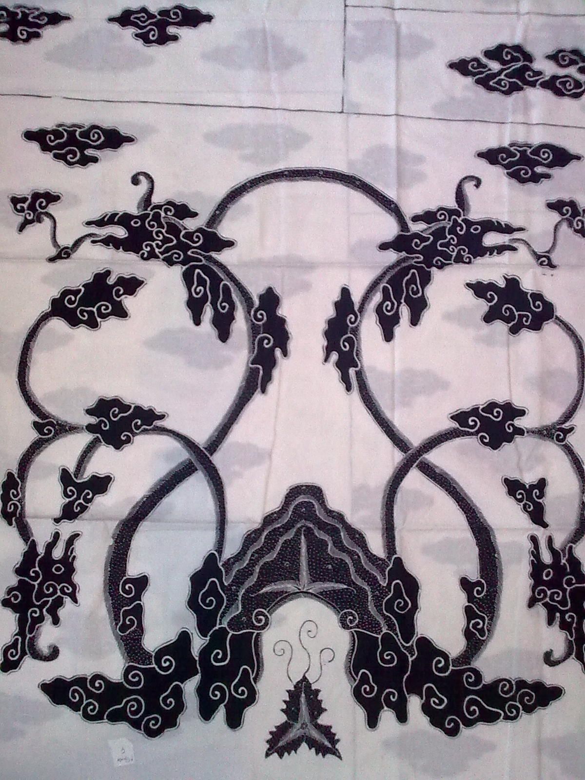 Detail Batik Hitam Gambar Perumahan Nomer 2