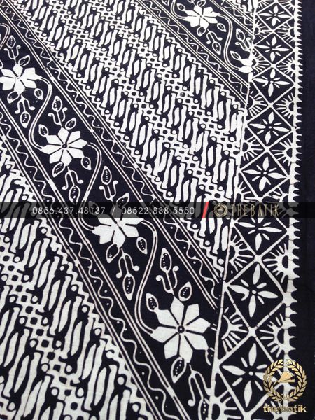 Detail Batik Hitam Putih Nomer 3