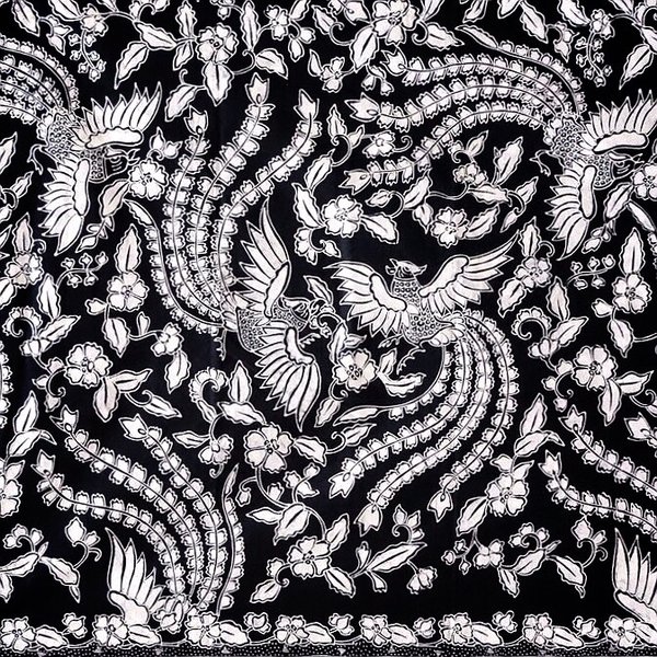 Detail Batik Hitam Putih Nomer 5