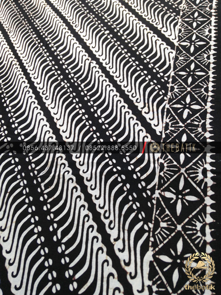 Detail Batik Hitam Putih Nomer 6