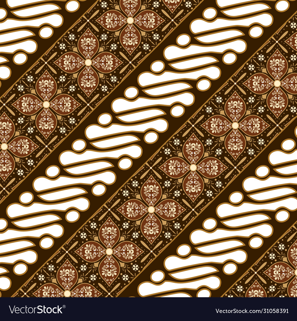 Detail Batik Jawa Vector Nomer 3