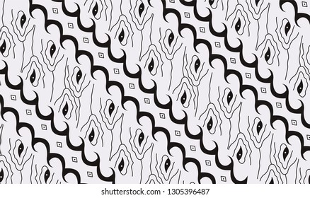 Detail Batik Jawa Vector Nomer 33