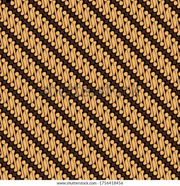 Detail Batik Jawa Vector Nomer 34