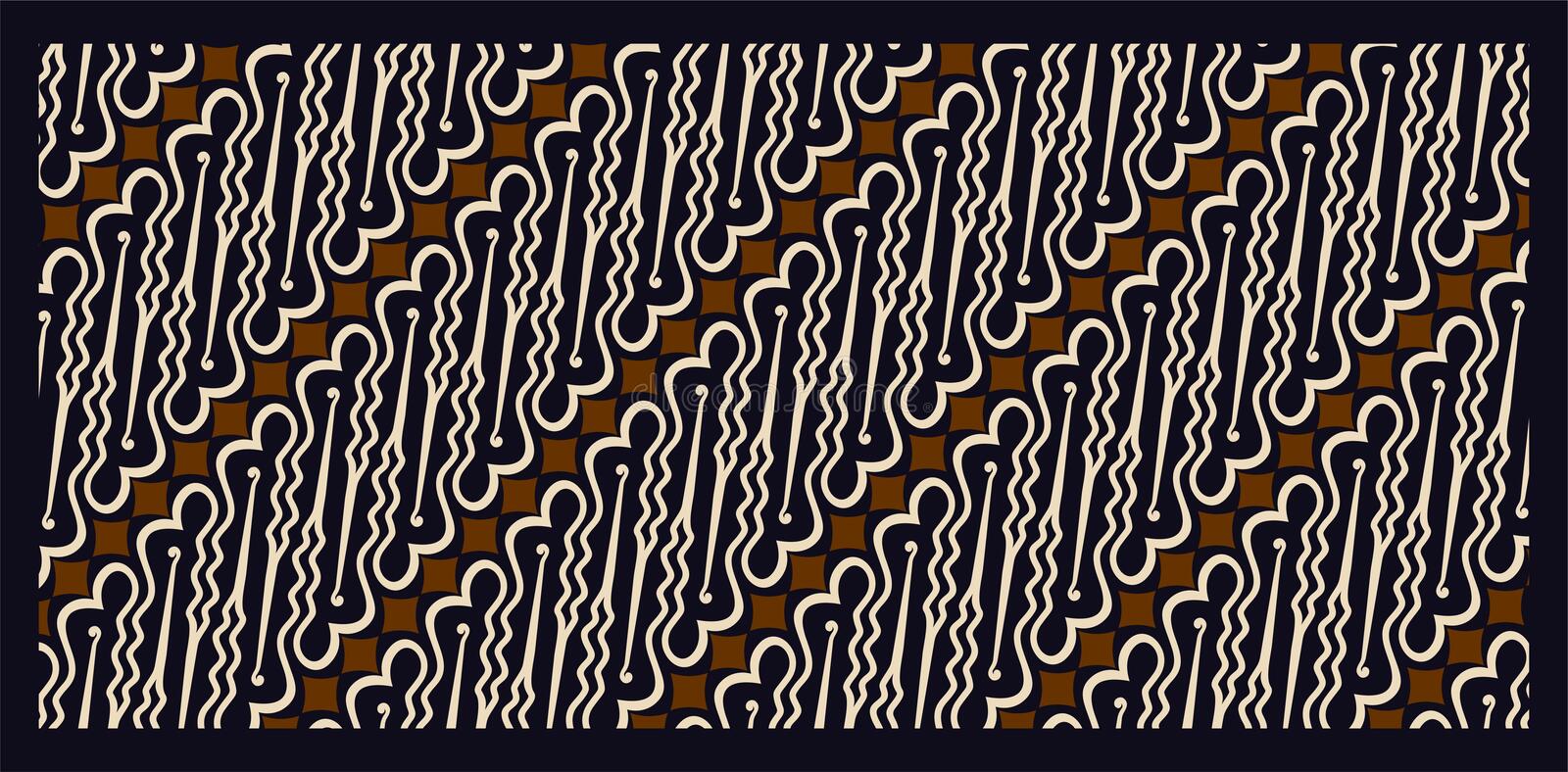 Detail Batik Jawa Vector Nomer 36