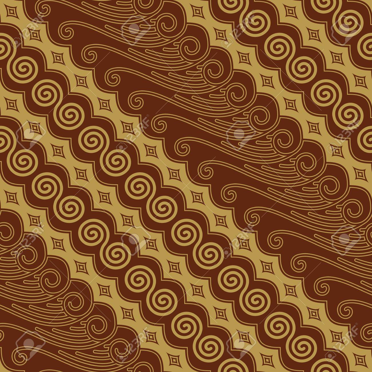 Detail Batik Jawa Vector Nomer 49