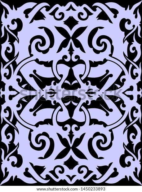 Detail Batik Kalimantan Vector Nomer 39