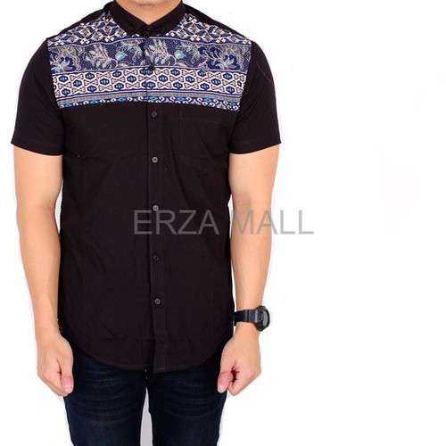 Detail Batik Kombinasi Cowok Nomer 38