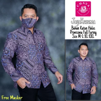 Detail Batik Lilac Pria Nomer 25