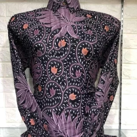 Detail Batik Lilac Pria Nomer 56