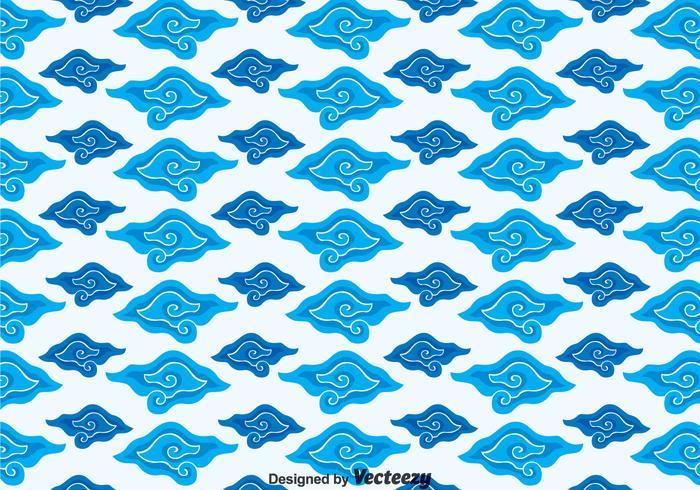 Detail Batik Mega Mendung Vector Nomer 8