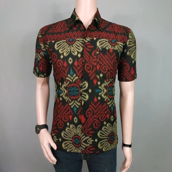 Detail Batik Merah Marun Nomer 31