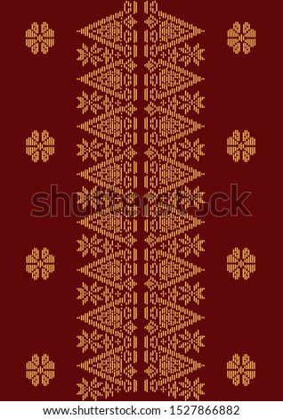 Detail Batik Minang Vector Nomer 13