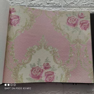 Detail Batik Motif Bunga Mawar Nomer 32