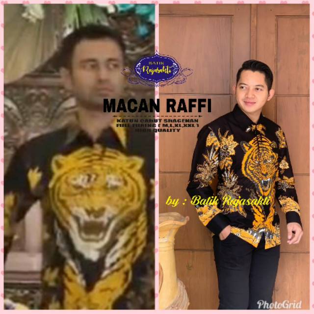 Detail Batik Motif Harimau Nomer 17