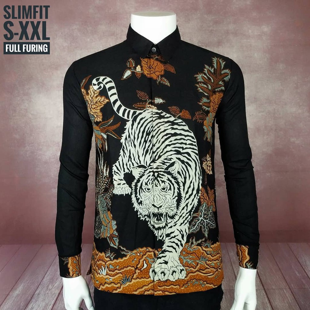 Detail Batik Motif Harimau Nomer 2