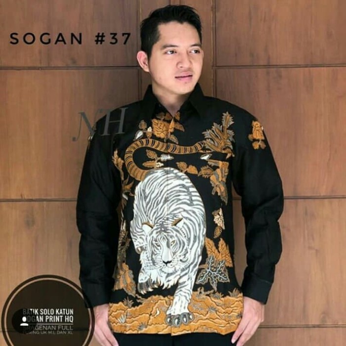 Detail Batik Motif Harimau Nomer 28