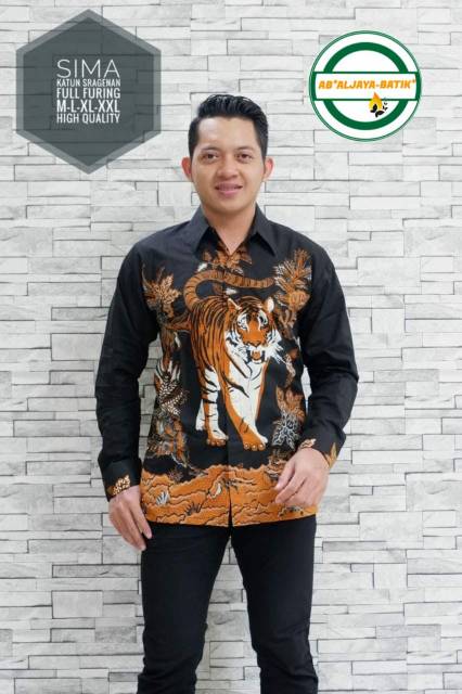 Detail Batik Motif Harimau Nomer 7