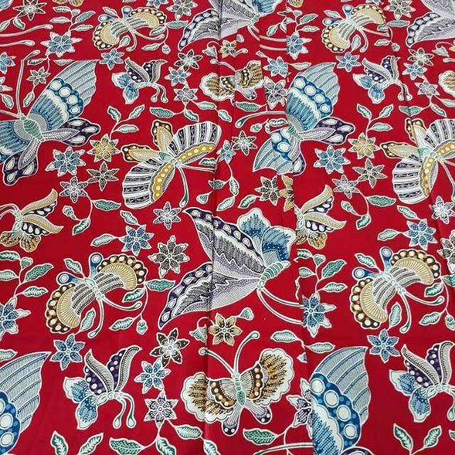 Detail Batik Motif Kupu Kupu Nomer 21