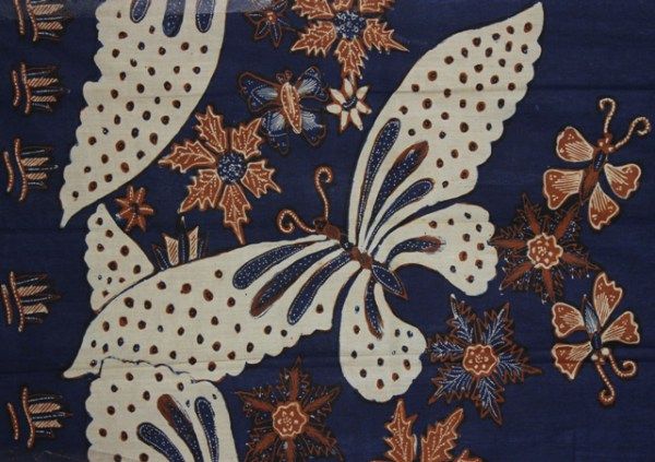 Detail Batik Motif Kupu Kupu Nomer 7