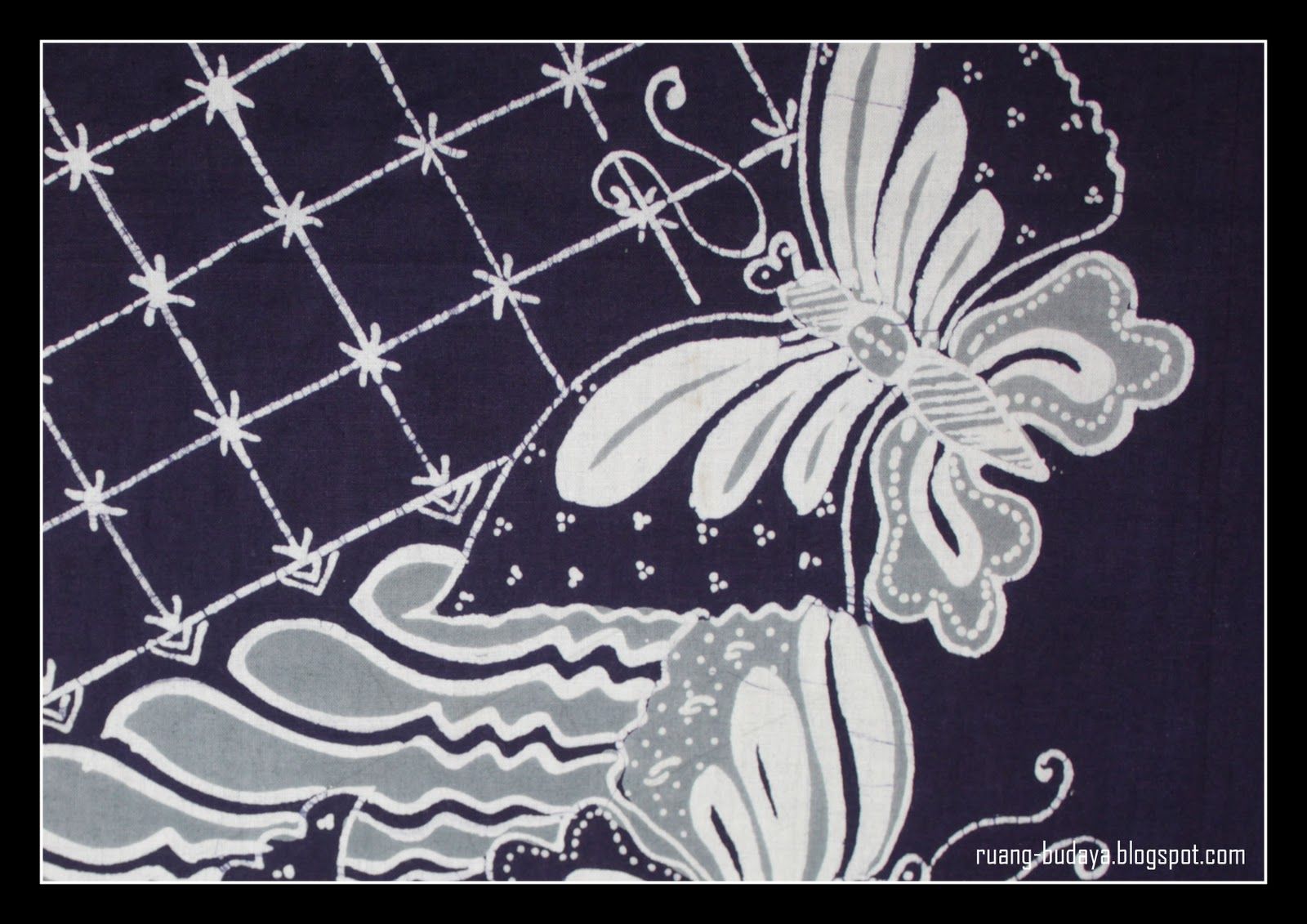 Detail Batik Motif Kupu Kupu Nomer 9