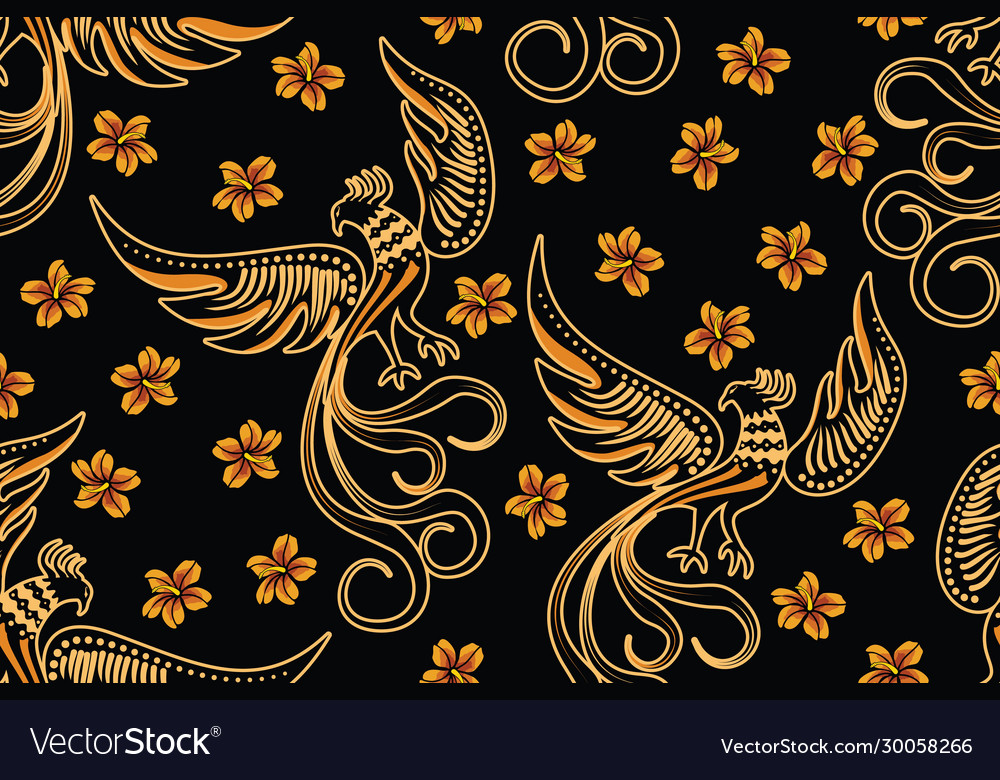 Detail Batik Motif Vector Nomer 35