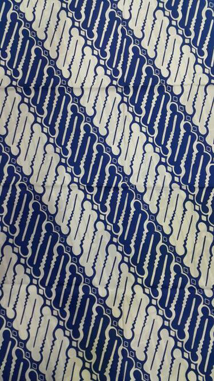 Detail Batik Parang Biru Nomer 16