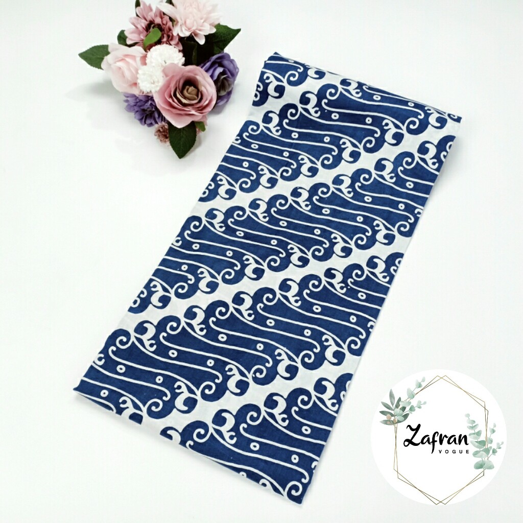 Detail Batik Parang Biru Nomer 3