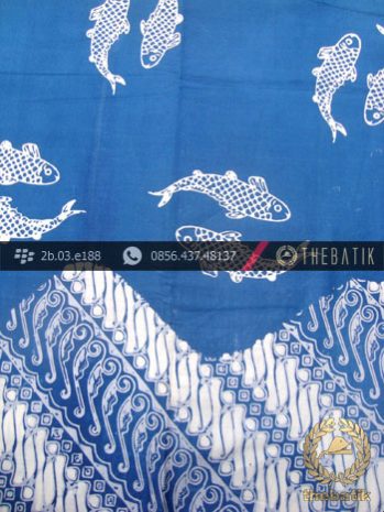 Detail Batik Parang Biru Nomer 51