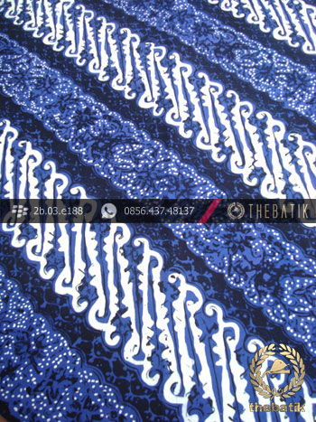 Detail Batik Parang Biru Nomer 8