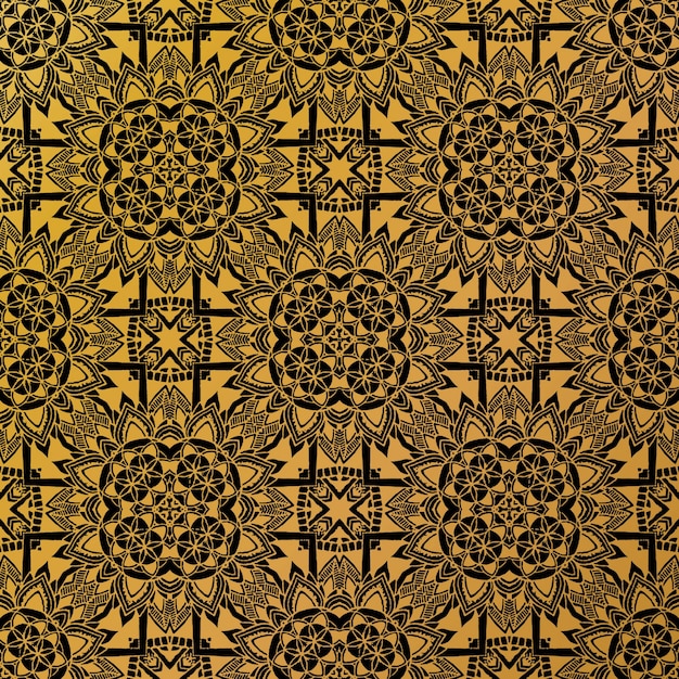 Detail Batik Pattern Background Nomer 23