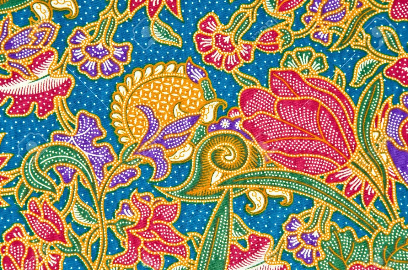 Detail Batik Pattern Background Nomer 58