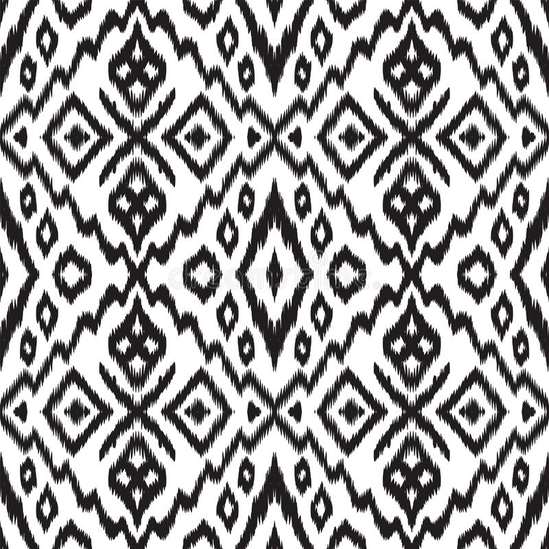 Detail Batik Pattern Vector Black And White Nomer 28