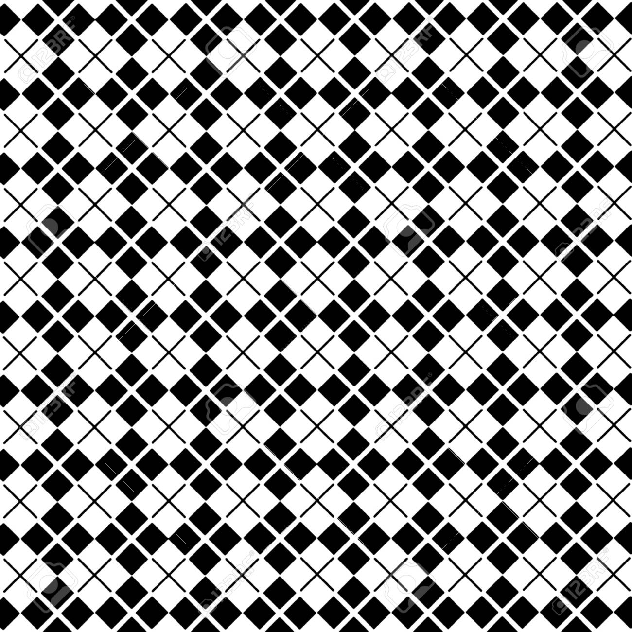 Detail Batik Pattern Vector Black And White Nomer 53