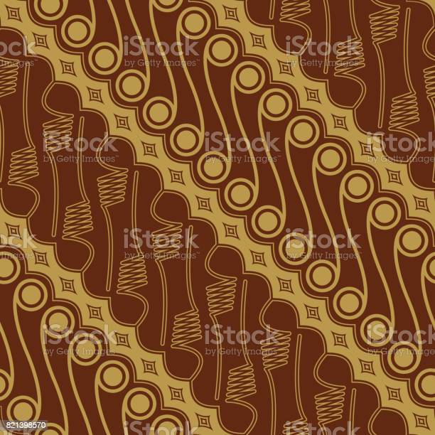 Detail Batik Pattern Vector Free Download Nomer 42