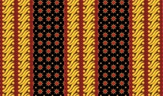 Detail Batik Pattern Vector Free Download Nomer 48