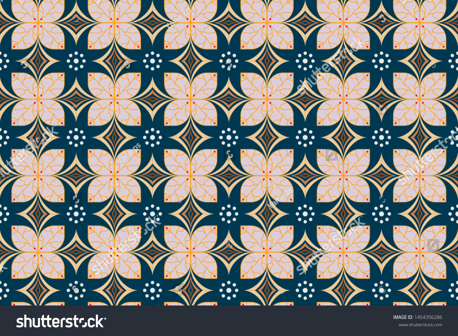 Detail Batik Pattern Wallpaper Nomer 15