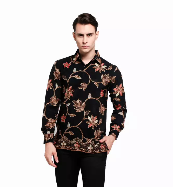 Detail Batik Peach Pria Nomer 48