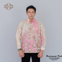 Detail Batik Pria Warna Pink Kombinasi Nomer 13