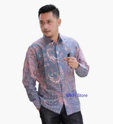 Detail Batik Pria Warna Pink Kombinasi Nomer 22