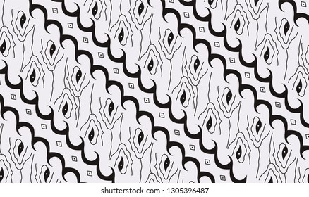 Detail Batik Putih Vector Nomer 17