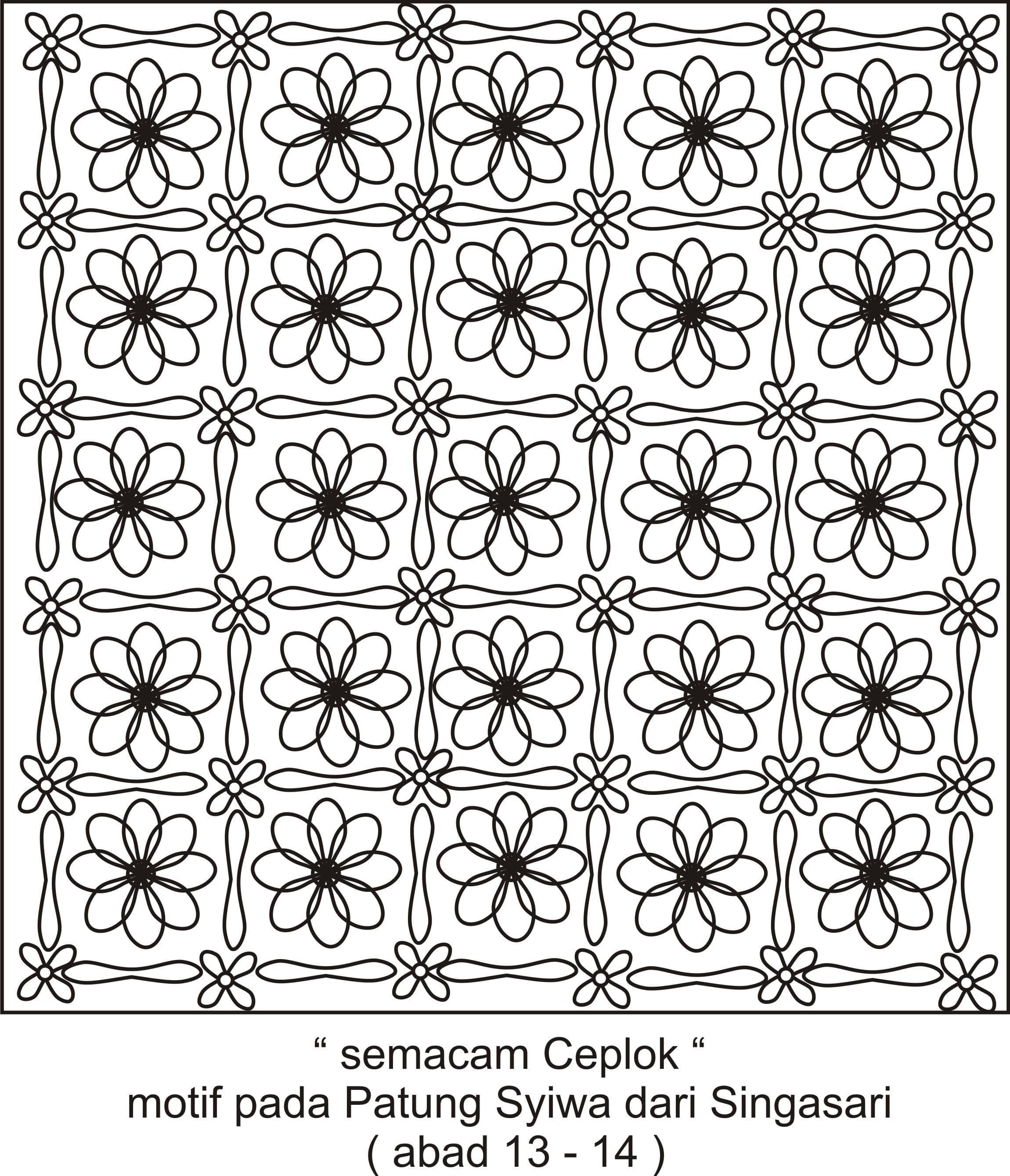 Detail Batik Termudah Untuk Digambar Nomer 23