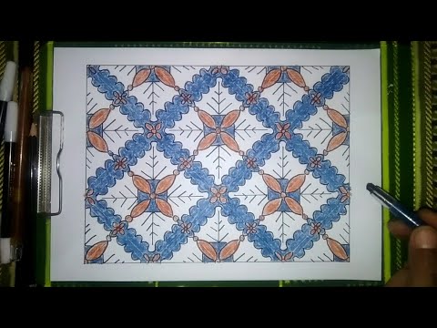 Detail Batik Termudah Untuk Digambar Nomer 43