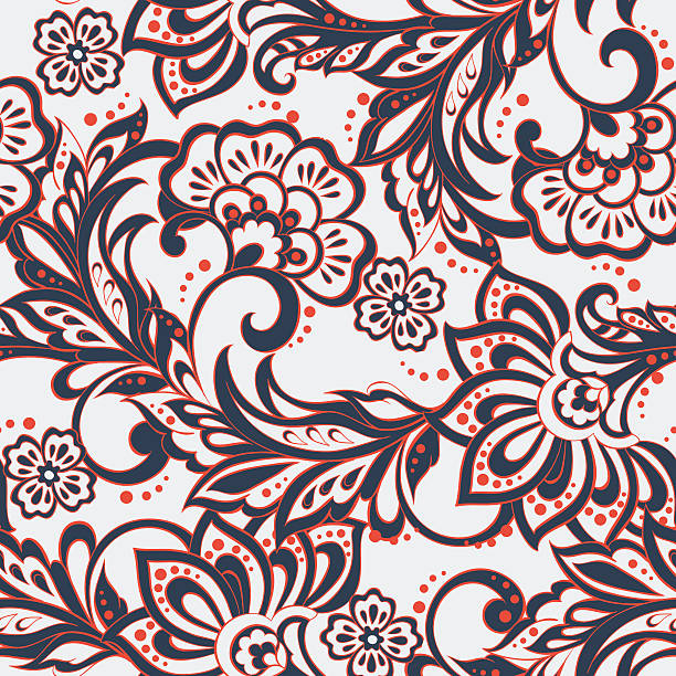 Detail Batik Texture Vector Nomer 33