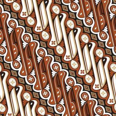 Detail Batik Texture Vector Nomer 35