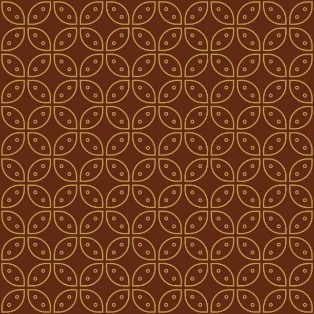 Detail Batik Texture Vector Nomer 51