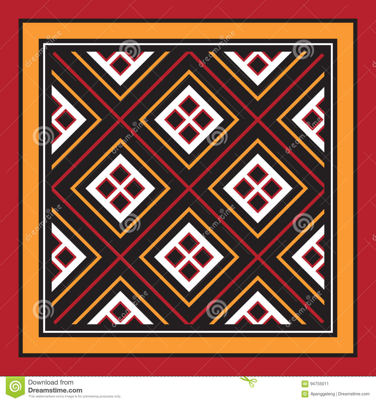 Batik Toraja Vector - KibrisPDR